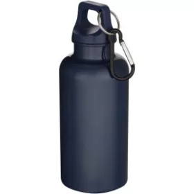   Oregon műanyag kulacs karabinerrel, 400 ml (6,7 x 18,3 x 6,7 x d, sötétkék)