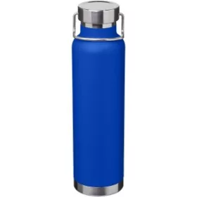   Thor rozsdamentes acél, vákuumos vizespalack, 650 ml (7,3 x 26,95 x 7,3 x, kék)