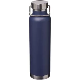   Thor rozsdamentes acél, vákuumos vizespalack, 650 ml (7,3 x 26,95 x 7,3 x, kék)