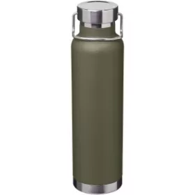   Thor rozsdamentes acél, vákuumos vizespalack, 650 ml (7,3 x 26,95 x 7,3 x, zöld)