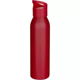   Sky újraacél vizespalack, 650 ml (6,6 x 26,3 x 6,6 x d, piros)