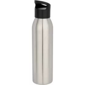   Sky újraacél vizespalack, 650 ml (6,6 x 26,3 x 6,6 x d, króm)