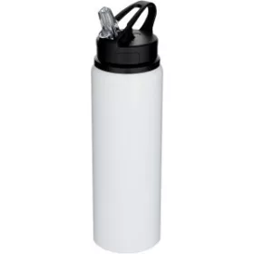   Fitz újraacél vizespalack, 800 ml (7,3 x 25,4 x 7,3 x d, fehér)