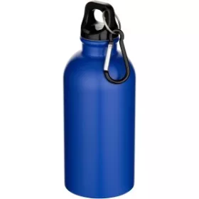 Oregon újraacél vizespalack karabinerrel, 400 ml (kék)