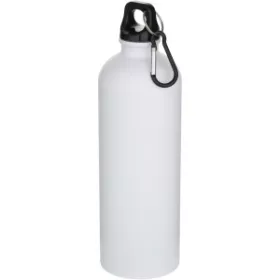   Oregon újraacél vizespalack karabinerrel, 400 ml (7,25 x 24 x 7,25 x d, fehér)