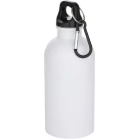 Oregon újraacél vizespalack karabinerrel, 400 ml