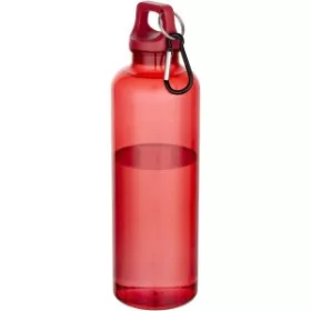   Oregon átlátszó kulacs karabinerrel, 750 ml (7,3 x 25,2 x 7,3 x d, piros)