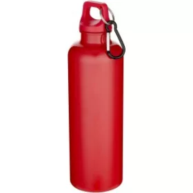   Oregon műanyag kulacs karabinerrel, 750 ml (7,3 x 25,6 x 7,3 x d, piros)
