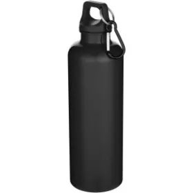   Oregon műanyag kulacs karabinerrel, 750 ml (7,3 x 25,6 x 7,3 x d, fekete)