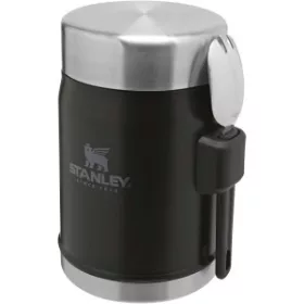 Stanley Legendary ételtartó kanálgéppel, 400 ml (fekete)