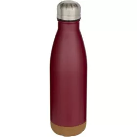   Cove duplafalú vizespalack parafával, 500 ml (7,1 x 26,3 x 4,2 x d, piros)