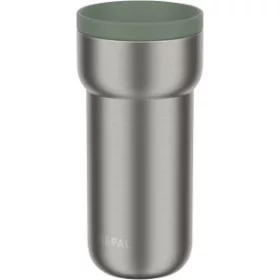 Mepal Ellipse acélbögre, 375 ml (17,8 x d: 8,4 cm, zöld)