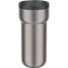 Mepal Ellipse acélbögre, 375 ml (17,8 x d: 8,4 cm, fekete)