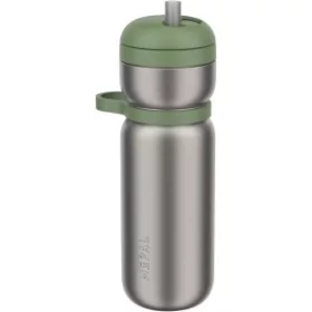   Mepal Twist szigetelt sportpalack, 600 ml (10 x 23,8 x d: 7,5 c, zöld)
