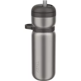  Mepal Twist szigetelt sportpalack, 600 ml (10 x 23,8 x d: 7,5 c, fekete)