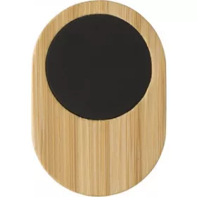 Bambusz telefontartó autóba