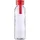 Üveg vizespalack (23cm d6.3cm, piros)