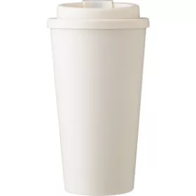   Kávéspohár csavaros fedéllel, 475 ml (17.8cm, világosbarna)