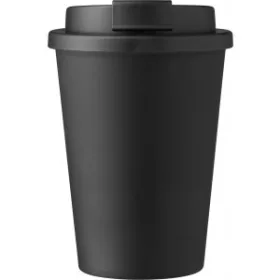 Kávéspohár csavaros fedéllel, 350 ml (13.9cm, fekete)