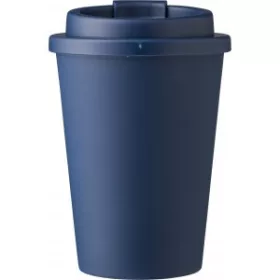 Kávéspohár csavaros fedéllel, 350 ml (13.9cm, kék)