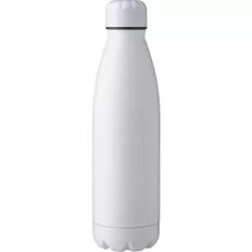 Szimplafalú palack, 750 ml (26cm x d7, fehér)