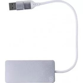 USB elosztó (ezüst)