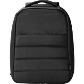 RPET lopásgátló laptophátizsák (fekete)