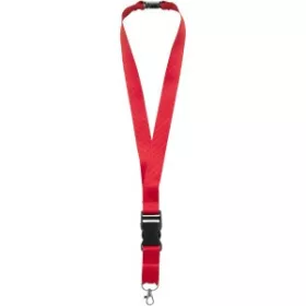 Yogi csatos nyakpánt cseppkarabinerrel (piros)