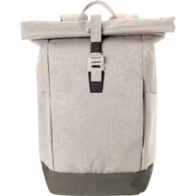 Rolltop hátizsák, 600D (világosbarna)