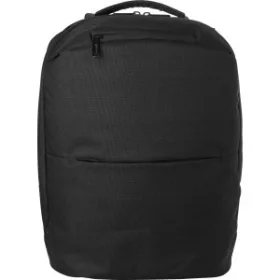 Laptophátizsák, 600D (fekete)