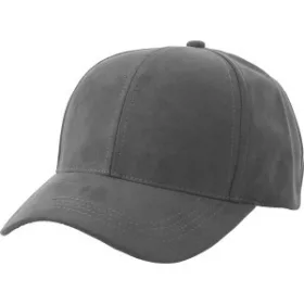 6 paneles velúr sapka (d:58cm, szürke)