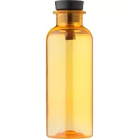 RPET ivópalack, 500 ml (20.3, d:6.8cm, sárga)