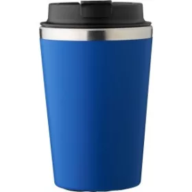 Utazóbögre, 350 ml (15, d:8.9cm, kék)