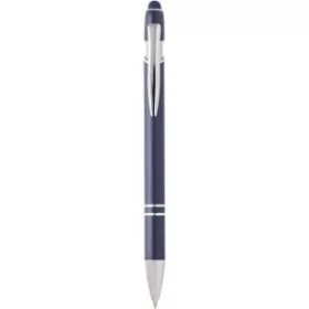 Kish golyóstoll ezüst bevonattal (14,4 x d: 1 cm, kék)