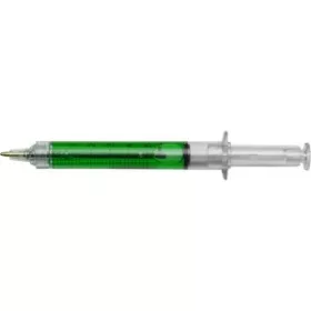 Syringe golyóstoll (12.8cm, zöld)