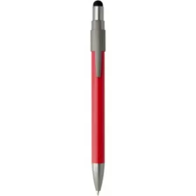   Rill antistressz golyóstoll érintővel (14,7 x d: 1,05 cm, piros)