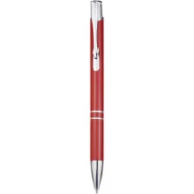 Moneta golyóstoll kék tollbetéttel (13,5 cm, piros)