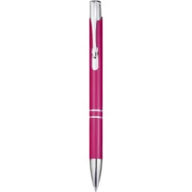 Moneta golyóstoll kék tollbetéttel (13,5 cm, pink)