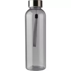 RPET palack, 500 ml (20.6cm x d6.3, fekete)