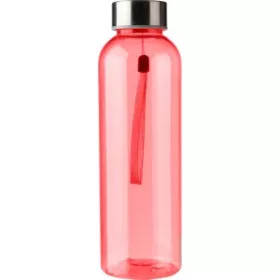 RPET palack, 500 ml (20.6cm x d6.3, piros)