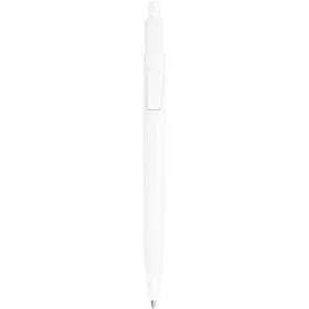 Alessio PET golyóstoll fekete tollbetéttel (14 cm, fehér)