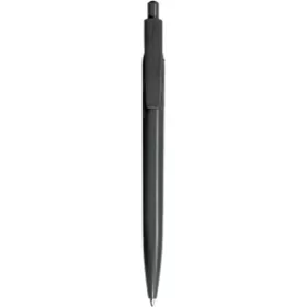 Alessio PET golyóstoll fekete tollbetéttel (14 cm, fekete)