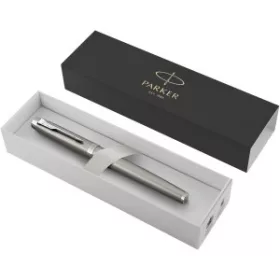Parker IM töltőtoll (13,8 x d: 1,3 cm, ezüst)