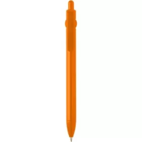 Fidget újraműanyag golyóstoll (14,5 x d: 1,5 cm, narancs)
