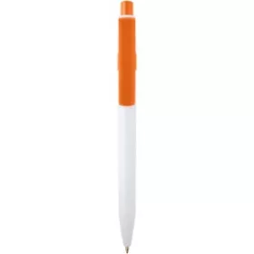   Unica újraműanyag golyóstoll fekete tollbetéttel (13,8 x d: 1 cm, narancs)