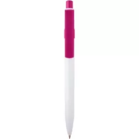   Unica újraműanyag golyóstoll fekete tollbetéttel (13,8 x d: 1 cm, pink)