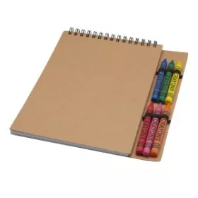 Doodle A5 spirálfüzet és zsírkréta