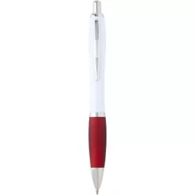   Nash újraműanyag golyóstoll fekete tollbetéttel (13,9 x d: 1,3 cm, piros)