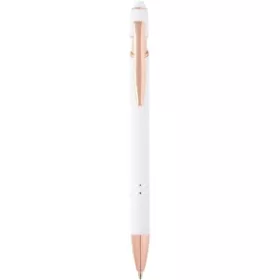   Nanna golyóstoll kék tollbetéttel (14,4 x d: 1 cm, fehér)