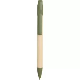   Liliana nádpapírból készült golyóstoll kék tollbetéttel (14,6 x d: 1,1 cm, zöld)